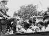 Members of the Youth Wing of the Indonesian Communist Party (Pemuda Rakjat) are guarded by soldiers as they are taken by open truck to prison in Jakarta, Oct. 30, 1965.

Credit: AP Photo
